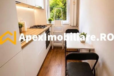 Apartament cu 2 camere semidecomandat, mobilat în Domenii