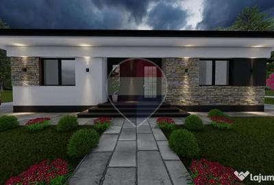 Casă cu 4 camere cu Teren 550 Mp în Mocira