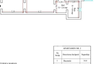 Apartament cu 2 camere semidecomandat, mobilat în Torontalului - 12