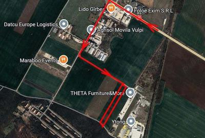 Teren de 15000 mp, în Păulești