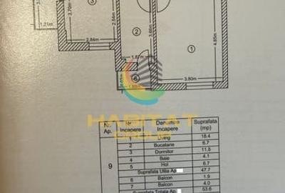 Apartament cu 2 camere decomandat, mobilat în Metalurgiei - 5