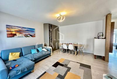 Apartament cu 3 camere semidecomandat, mobilat în Mănăștur
