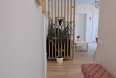 Apartament cu 3 camere semidecomandat, mobilat în Florești - 12