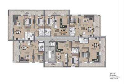 Apartament cu 2 camere în Blejoi - 2