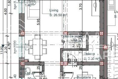 Casă cu 4 camere cu Teren 250 Mp în Central - 3