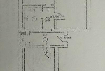 Apartament cu 2 camere decomandat în Frumoasa