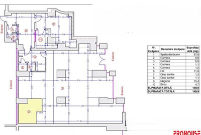 Spațiu comercial, de 150 mp, în Ultracentral - 1