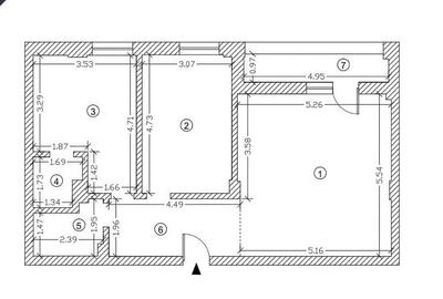 Apartament cu 3 camere în Tomis Plus - 1