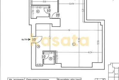 Apartament cu 2 camere decomandat, mobilat în Barbu Văcărescu - 12