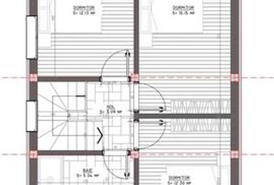 Casă individuală cu 5 camere cu Canalizare în Central - 6