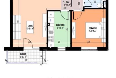 Apartament cu 2 camere în Central - 3