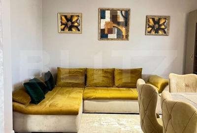 Apartament cu 2 camere semidecomandat, mobilat în Dumbrăvița