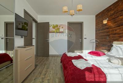 Apartament cu 4 camere semidecomandat, mobilat în Poiana Brașov - 34