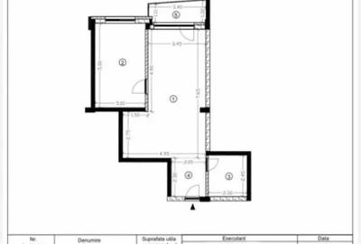 Apartament cu 2 camere decomandat în Tomis Plus