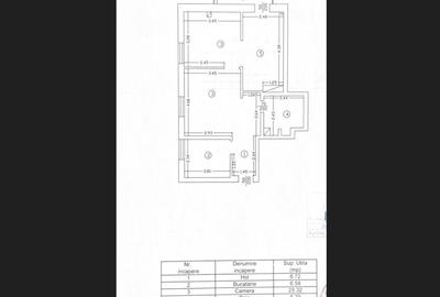 Apartament cu 3 camere în Copou