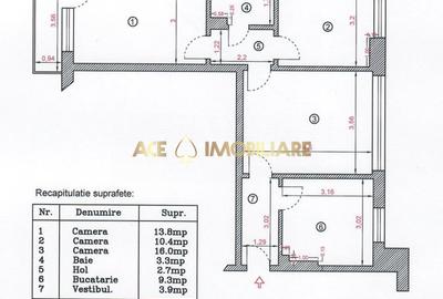 Apartament cu 3 camere decomandat, mobilat în Obor - 15