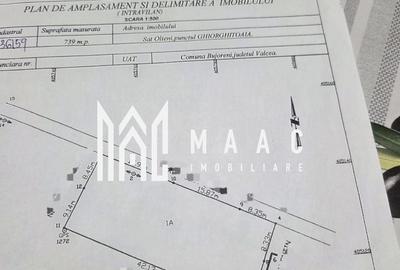 Teren de 739 mp, în Bunești - 2