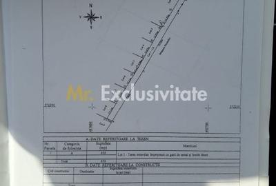 Teren de 589 mp, în Călinești