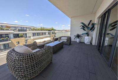 Apartament cu 4 camere, mobilat în Herăstrău