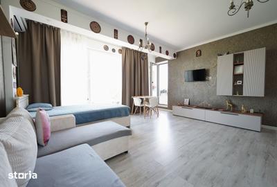 Apartament cu 2 camere, mobilat în Tunari