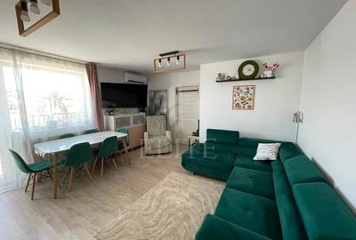Apartament cu 3 camere semidecomandat, mobilat în Dâmbul Rotund