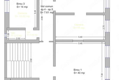 Spațiu comercial, de 41 mp, în Ultracentral