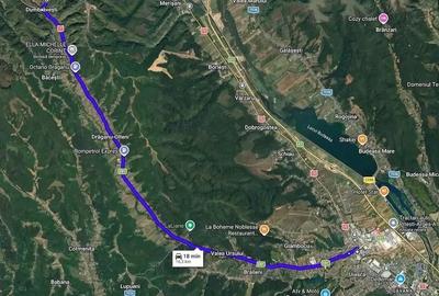 Teren de 4100 mp, în Drăganu