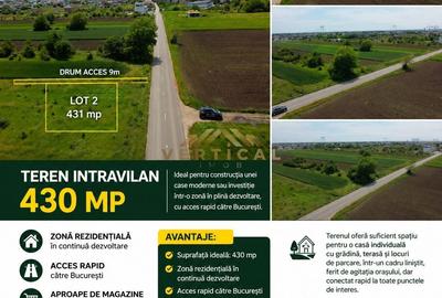 Teren de 430 mp, în Berceni