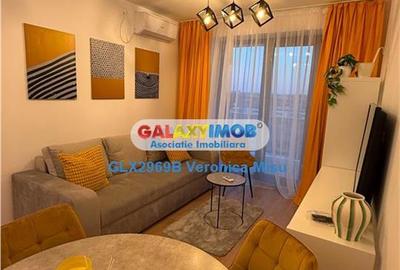 Apartament cu 2 camere decomandat, mobilat în Theodor Pallady