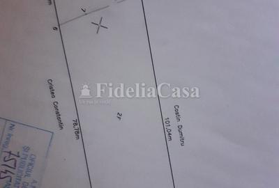 Teren de 3480 mp, în Popricani