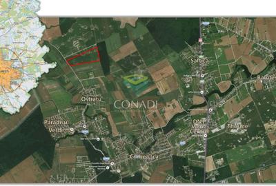 Teren Construcții intravilan de 450000 mp, în Ostratu - 1