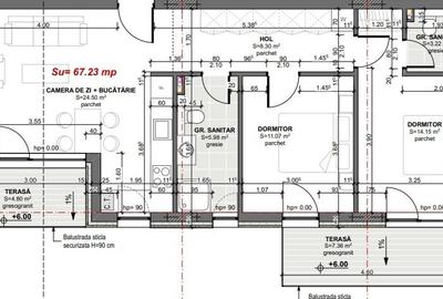 Apartament cu 3 camere semidecomandat în Apahida - 5