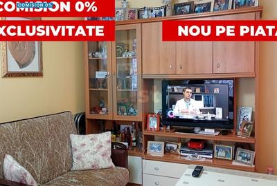 Apartament cu 3 camere semidecomandat, mobilat în Micro 40