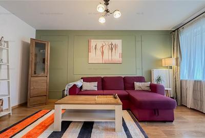 Apartament cu 2 camere decomandat, mobilat în Tractorul