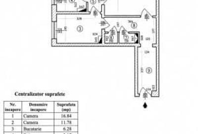 Apartament cu 2 camere decomandat în Drumul Taberei