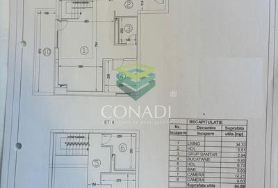 Apartament cu 3 camere în Parcul Carol - 1