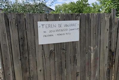 Teren de 522 mp, în Schela