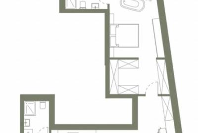 Apartament cu 2 camere decomandat în Dâmbul Rotund