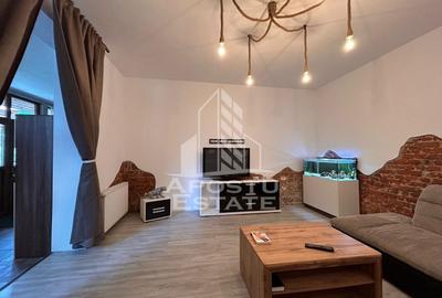 Apartament cu 3 camere semidecomandat, mobilat în Odobescu