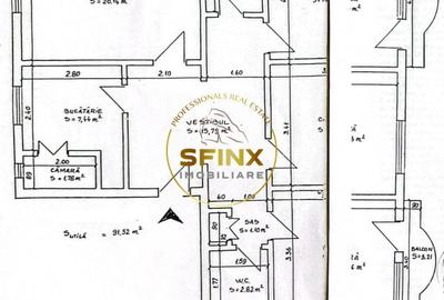 Apartament cu 4 camere decomandat, mobilat în Nerva Traian - 31