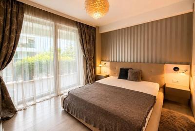 Apartament cu 3 camere nedecomandat, mobilat în Pipera