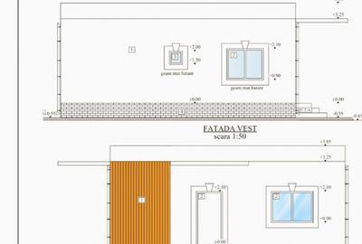 Casă cu 3 camere cu Teren 400 Mp în Năvodari Tabără - 2