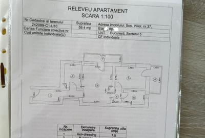 Apartament cu 2 camere semidecomandat, mobilat în Parcul Carol - 12