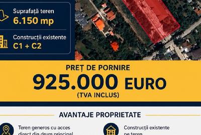 Spațiu industrial, în Clinceni