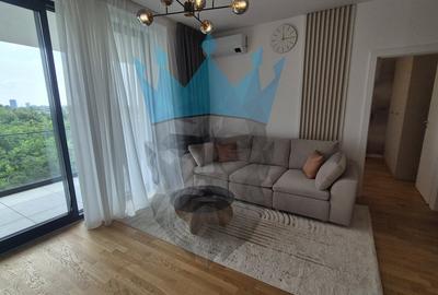 Apartament cu 3 camere semidecomandat, mobilat în Băneasa - 3