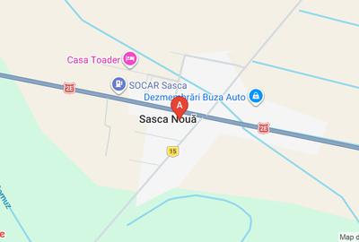 Teren Construcții intravilan de 1800 mp, în Sasca Nouă