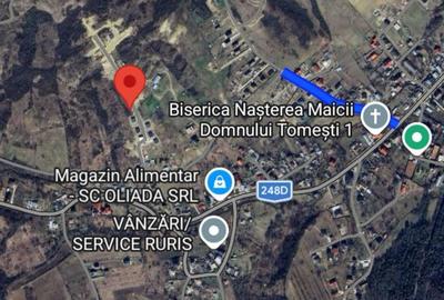 Teren de 430 mp, în Tomești