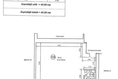 Birou, de 45 mp, în Ultracentral - 14