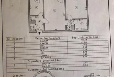 Apartament cu 2 camere semidecomandat în Central - 3