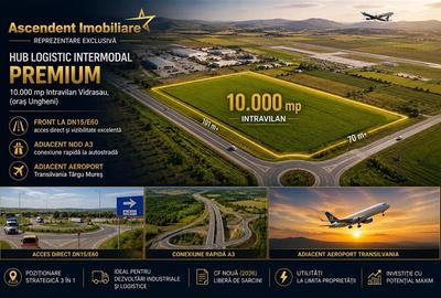 Teren Construcții intravilan de 10000 mp, în Sud-Vest - 1